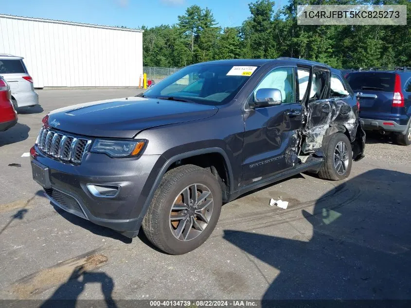 2019 Jeep Grand Cherokee Limited 4X4 VIN: 1C4RJFBT5KC825273 Lot: 40134739