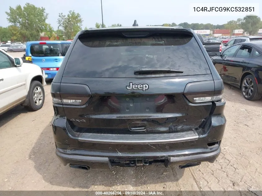 1C4RJFCG9KC532851 2019 Jeep Grand Cherokee Overland