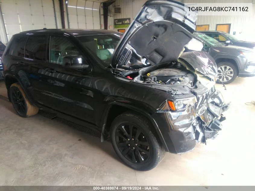 1C4RJFAG8KC741162 2019 Jeep Grand Cherokee Altitude 4X4