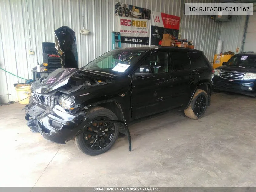 1C4RJFAG8KC741162 2019 Jeep Grand Cherokee Altitude 4X4