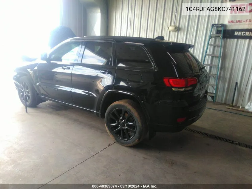 1C4RJFAG8KC741162 2019 Jeep Grand Cherokee Altitude 4X4