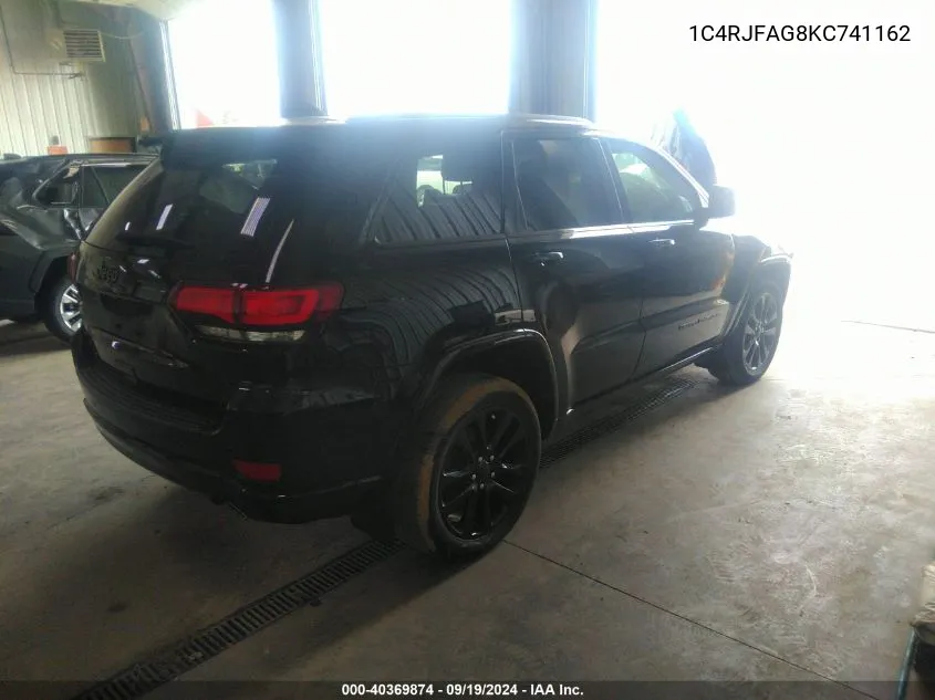 2019 Jeep Grand Cherokee Altitude 4X4 VIN: 1C4RJFAG8KC741162 Lot: 40369874