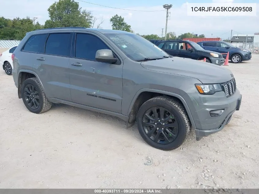 1C4RJFAG5KC609508 2019 Jeep Grand Cherokee Altitude 4X4