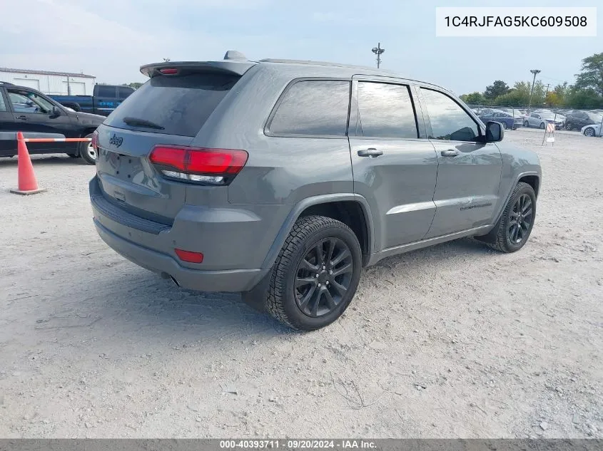 1C4RJFAG5KC609508 2019 Jeep Grand Cherokee Altitude 4X4