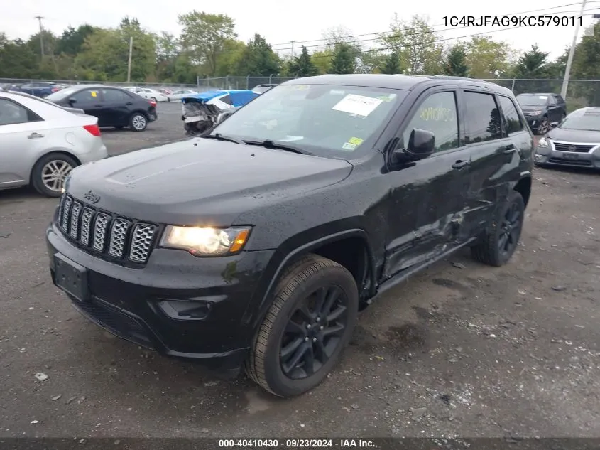 1C4RJFAG9KC579011 2019 Jeep Grand Cherokee Laredo