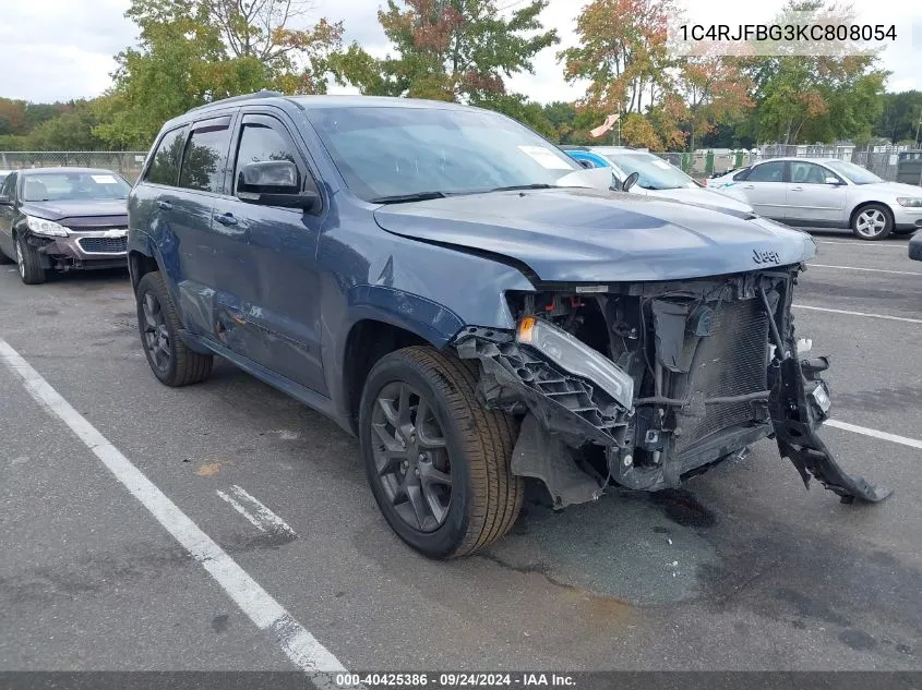 2019 Jeep Grand Cherokee Limited VIN: 1C4RJFBG3KC808054 Lot: 40425386