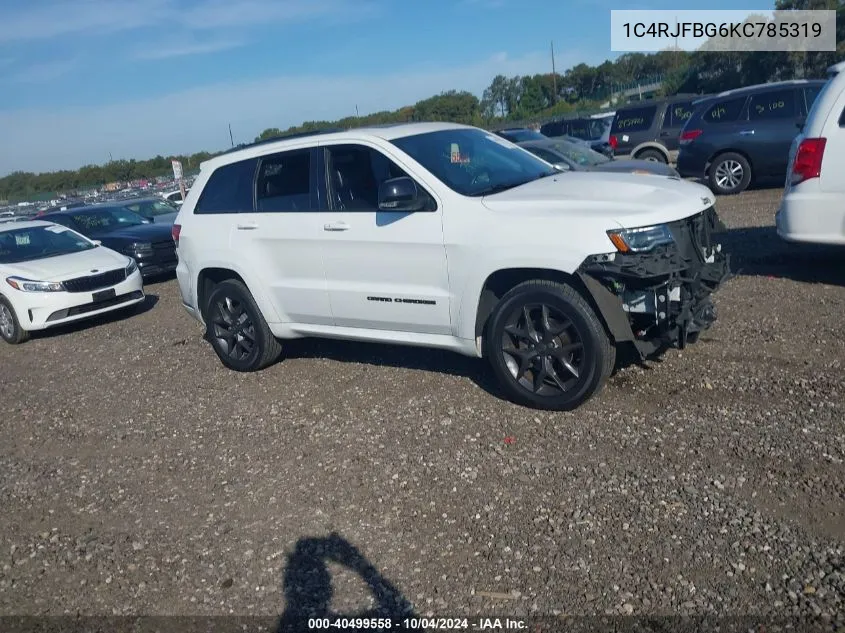 2019 Jeep Grand Cherokee Limited X 4X4 VIN: 1C4RJFBG6KC785319 Lot: 40499558