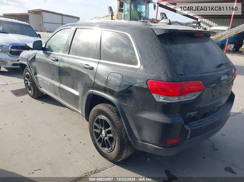 2019 Jeep Grand Cherokee Laredo E 4X2 VIN: 1C4RJEAG1KC811160 Lot: 40633907