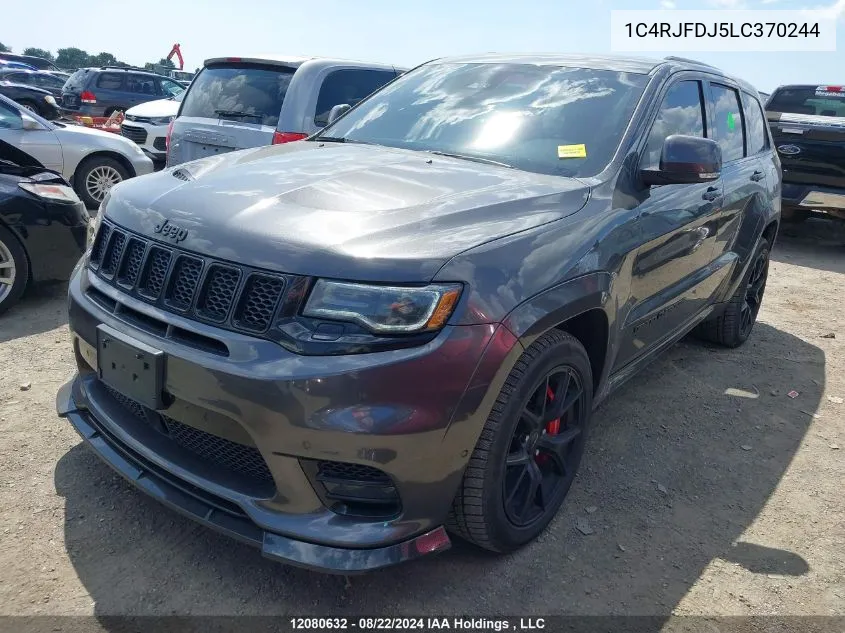 1C4RJFDJ5LC370244 2020 Jeep Grand Cherokee Srt-8