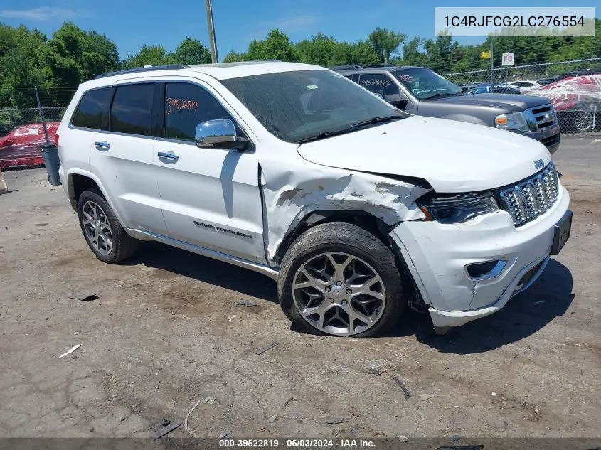 2020 Jeep Grand Cherokee Overland 4X4 VIN: 1C4RJFCG2LC276554 Lot: 39522819