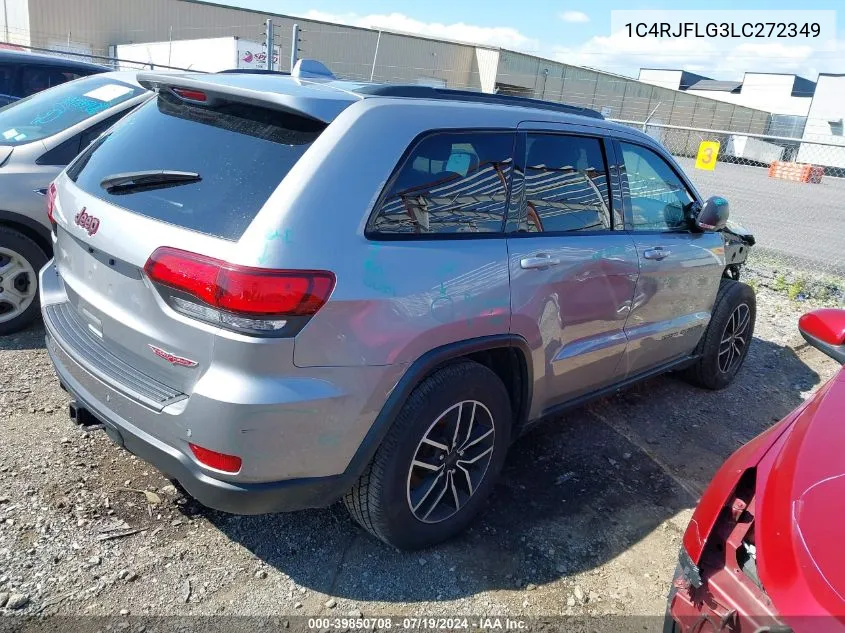 2020 Jeep Grand Cherokee Trailhawk 4X4 VIN: 1C4RJFLG3LC272349 Lot: 39850708