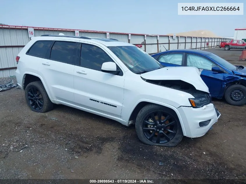 2020 Jeep Grand Cherokee Altitude VIN: 1C4RJFAGXLC266664 Lot: 39898543