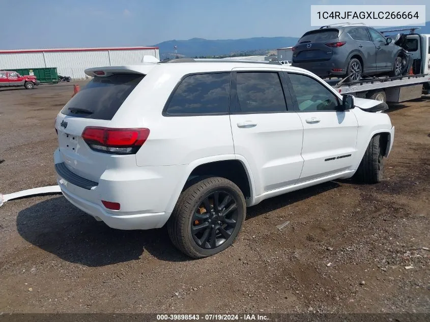 2020 Jeep Grand Cherokee Altitude VIN: 1C4RJFAGXLC266664 Lot: 39898543