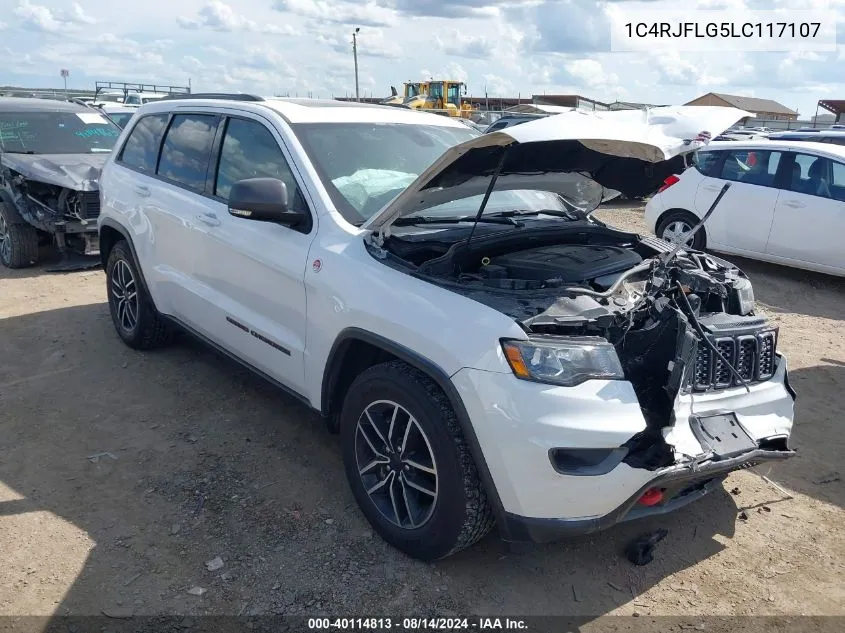 1C4RJFLG5LC117107 2020 Jeep Grand Cherokee Trailhawk 4X4