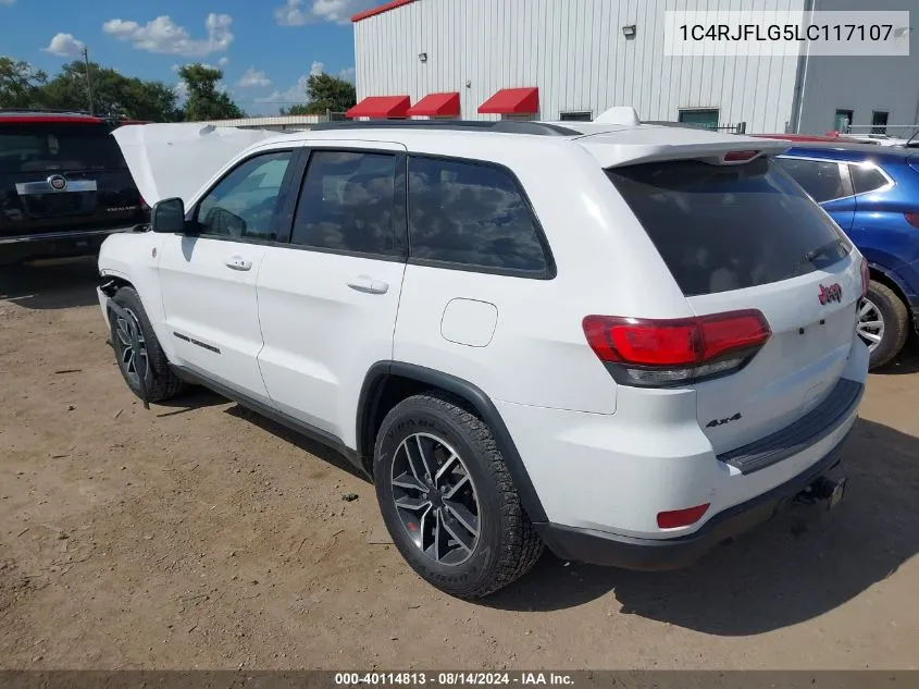 1C4RJFLG5LC117107 2020 Jeep Grand Cherokee Trailhawk 4X4