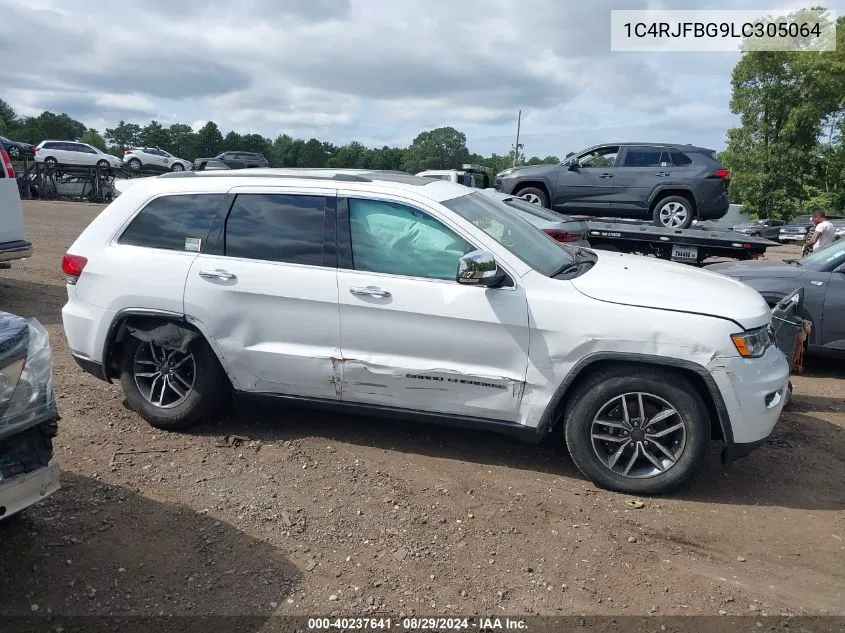 2020 Jeep Grand Cherokee Limited 4X4 VIN: 1C4RJFBG9LC305064 Lot: 40237641