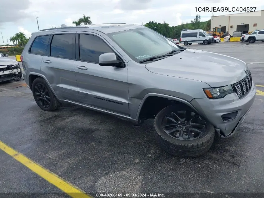 2020 Jeep Grand Cherokee Altitude 4X2 VIN: 1C4RJEAG9LC404527 Lot: 40266169