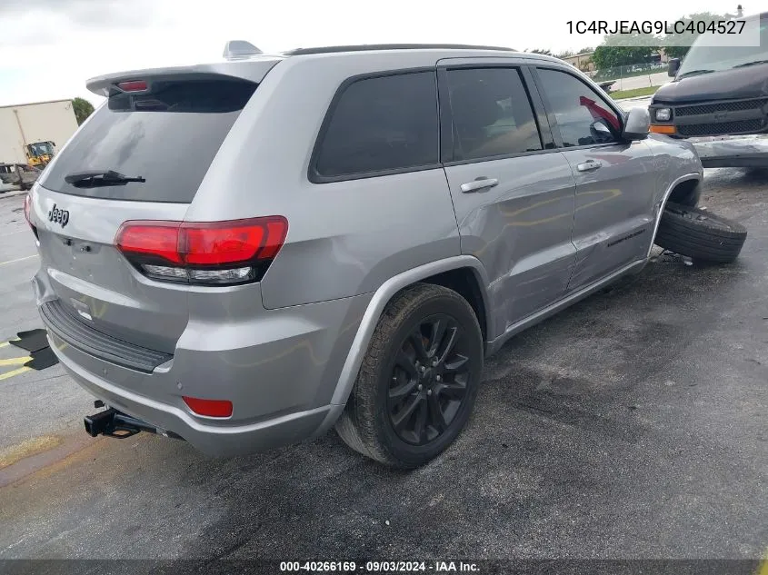 2020 Jeep Grand Cherokee Altitude 4X2 VIN: 1C4RJEAG9LC404527 Lot: 40266169