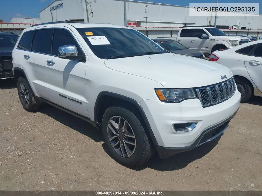 1C4RJEBG6LC295135 2020 Jeep Grand Cherokee Limited 4X2