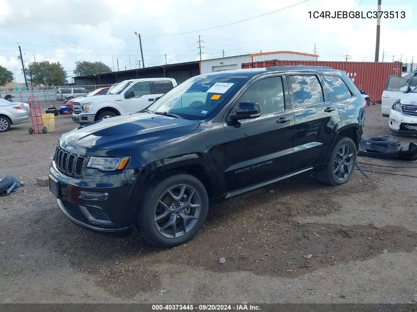 2020 Jeep Grand Cherokee Limited X 4X2 VIN: 1C4RJEBG8LC373513 Lot: 40373445