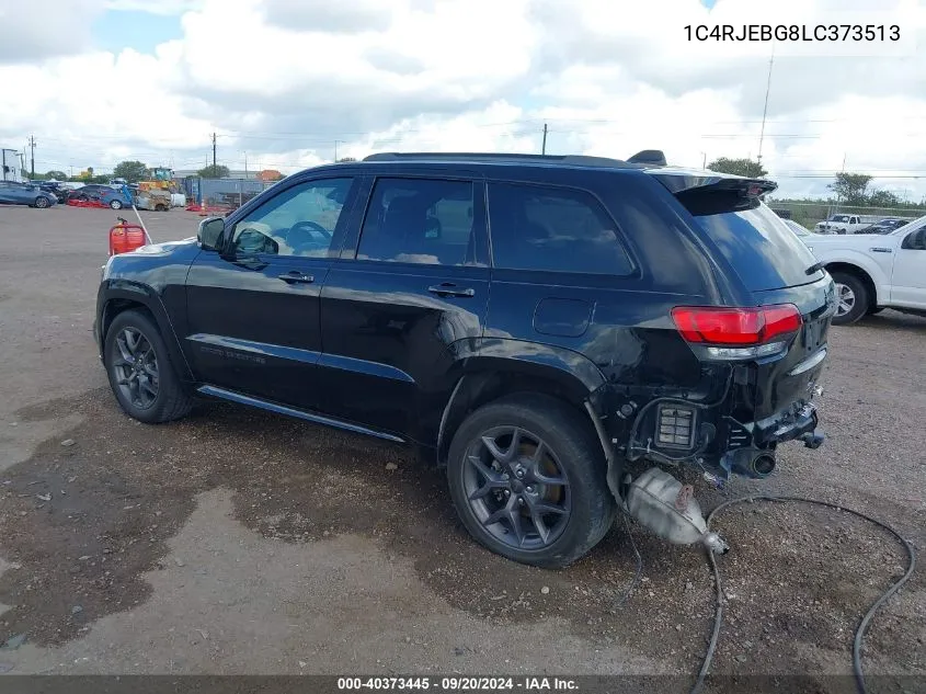 2020 Jeep Grand Cherokee Limited X 4X2 VIN: 1C4RJEBG8LC373513 Lot: 40373445