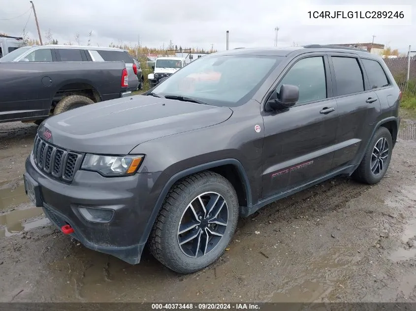 2020 Jeep Grand Cherokee Trailhawk 4X4 VIN: 1C4RJFLG1LC289246 Lot: 40373448