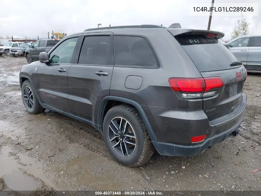 1C4RJFLG1LC289246 2020 Jeep Grand Cherokee Trailhawk 4X4