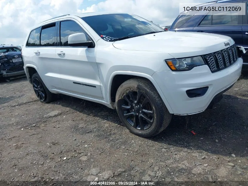 2020 Jeep Grand Cherokee Altitude 4X4 VIN: 1C4RJFAG5LC112069 Lot: 40432305