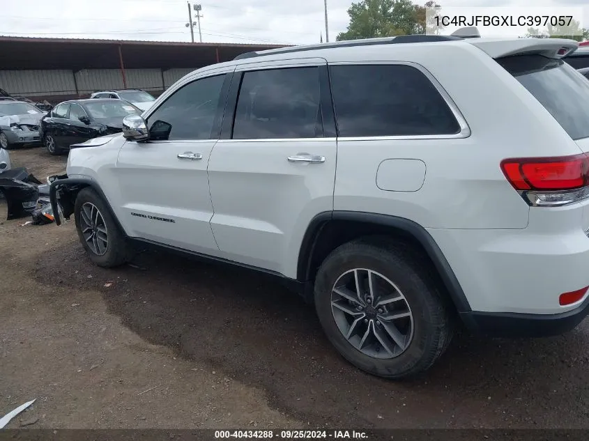 2020 Jeep Grand Cherokee Limited 4X4 VIN: 1C4RJFBGXLC397057 Lot: 40434288