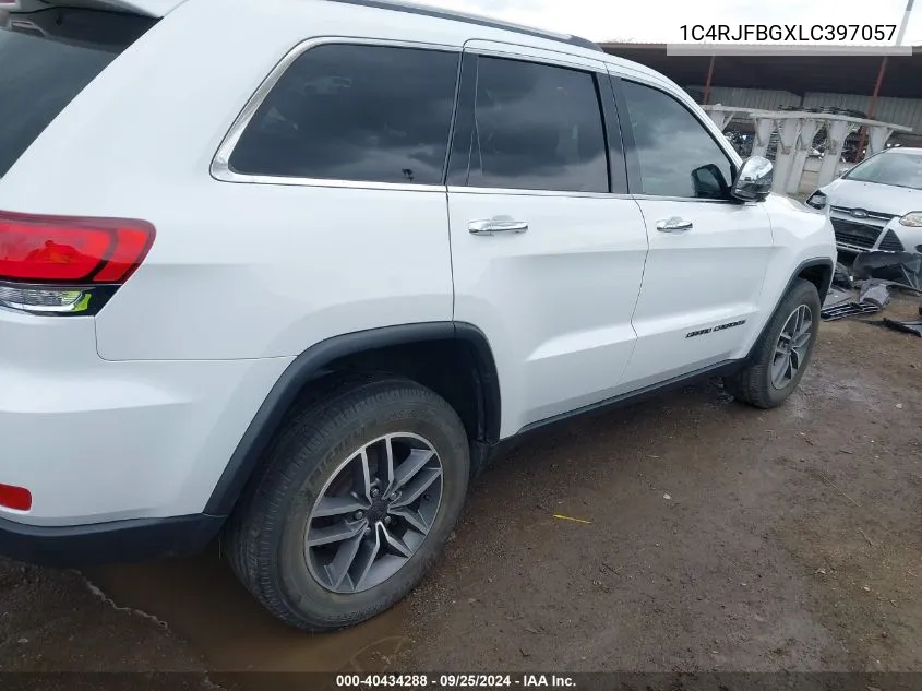 2020 Jeep Grand Cherokee Limited 4X4 VIN: 1C4RJFBGXLC397057 Lot: 40434288