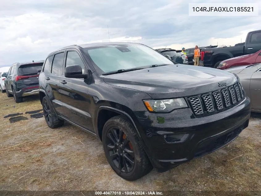 2020 Jeep Grand Cherokee Altitude 4X4 VIN: 1C4RJFAGXLC185521 Lot: 40477018