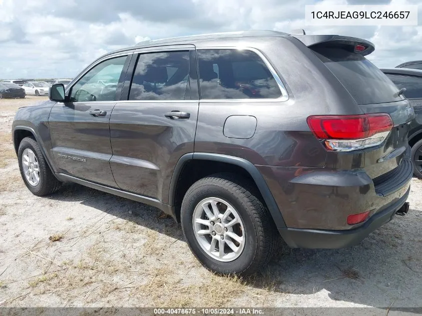 2020 Jeep Grand Cherokee Laredo VIN: 1C4RJEAG9LC246657 Lot: 40478675