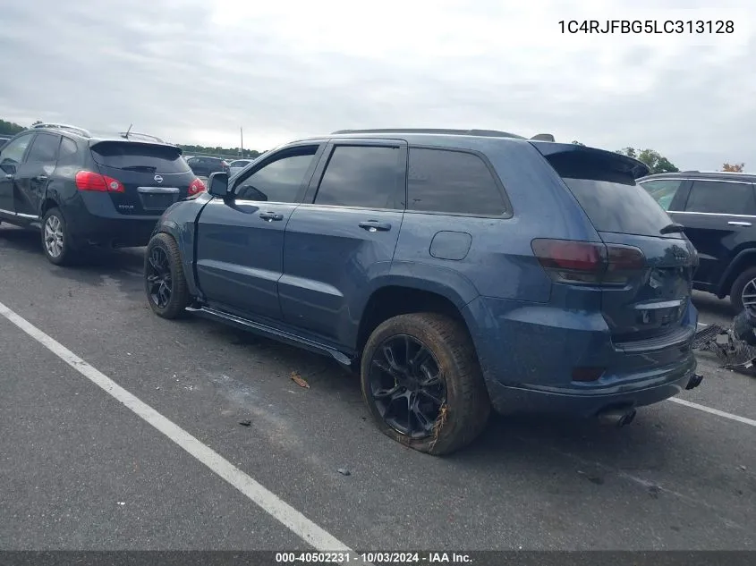 2020 Jeep Grand Cherokee Limited X 4X4 VIN: 1C4RJFBG5LC313128 Lot: 40502231