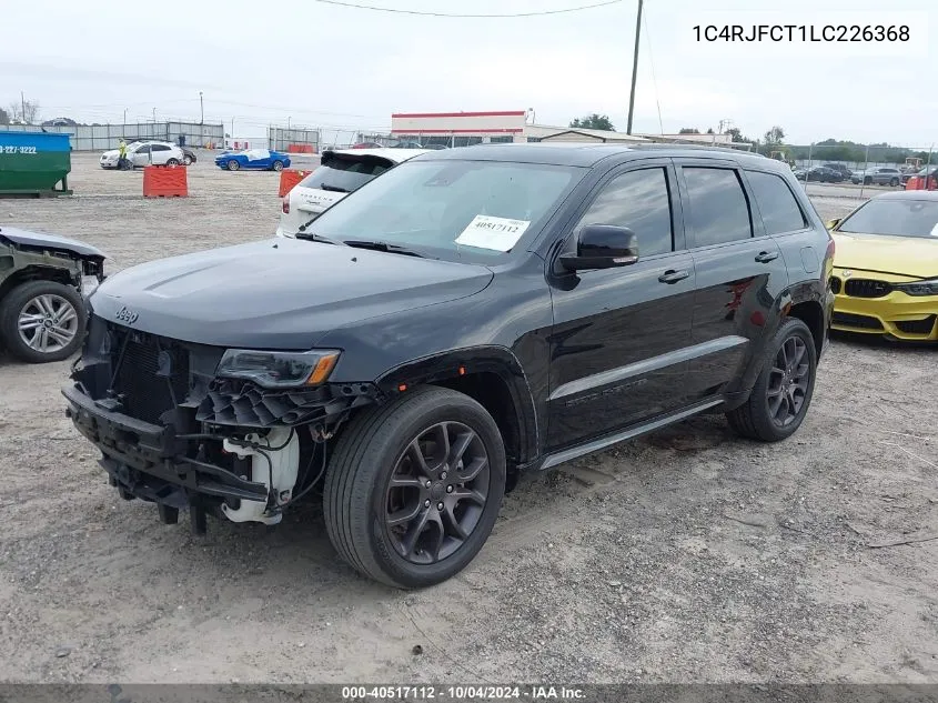 2020 Jeep Grand Cherokee High Altitude 4X4 VIN: 1C4RJFCT1LC226368 Lot: 40517112