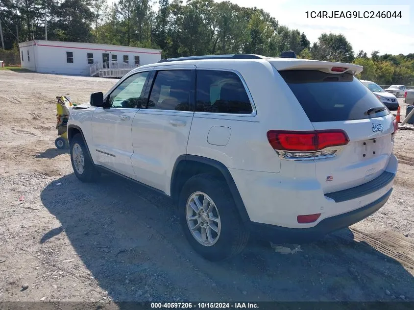 2020 Jeep Grand Cherokee Laredo E 4X2 VIN: 1C4RJEAG9LC246044 Lot: 40597206