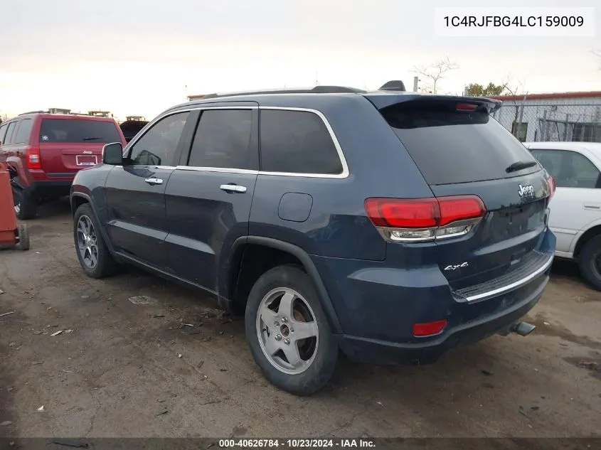 2020 Jeep Grand Cherokee Limited 4X4 VIN: 1C4RJFBG4LC159009 Lot: 40626784