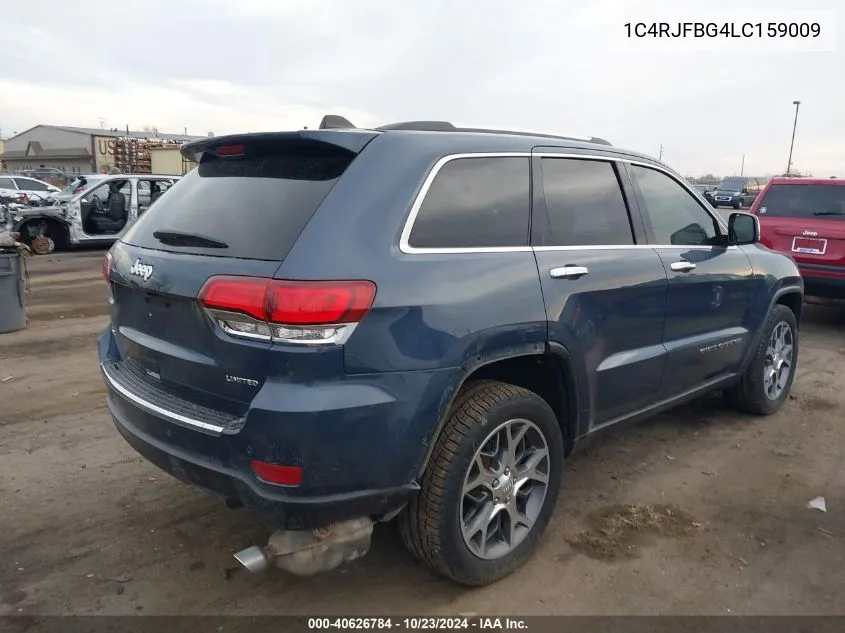 2020 Jeep Grand Cherokee Limited 4X4 VIN: 1C4RJFBG4LC159009 Lot: 40626784