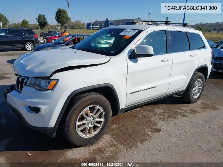 2020 Jeep Grand Cherokee Laredo VIN: 1C4RJFAG8LC341300 Lot: 40629378