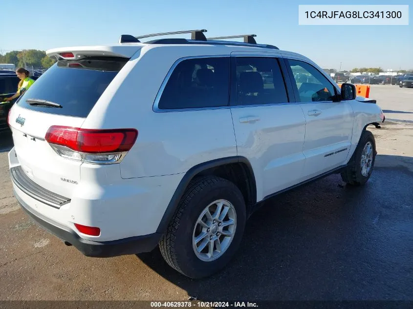 2020 Jeep Grand Cherokee Laredo VIN: 1C4RJFAG8LC341300 Lot: 40629378