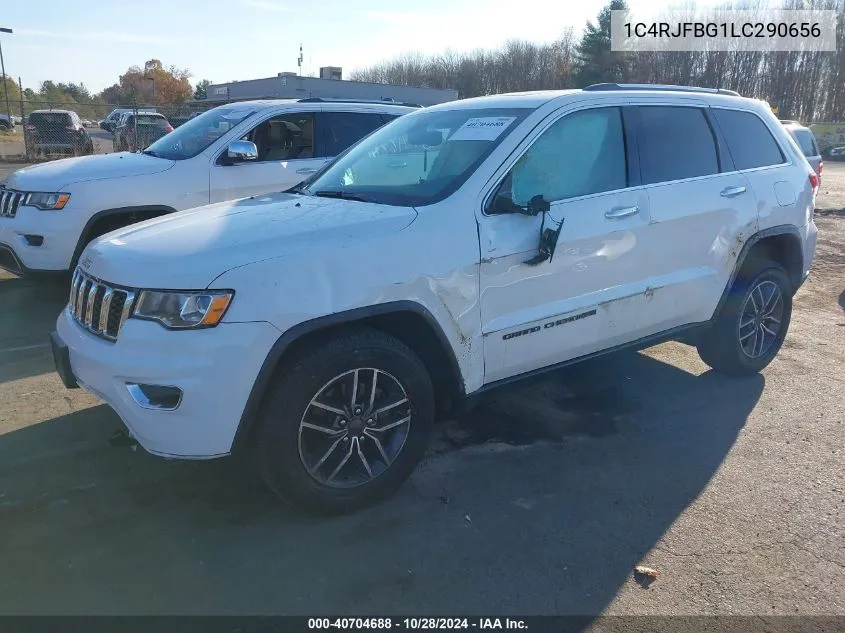 2020 Jeep Grand Cherokee Limited 4X4 VIN: 1C4RJFBG1LC290656 Lot: 40704688