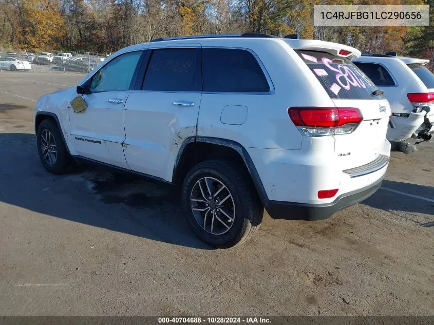 2020 Jeep Grand Cherokee Limited 4X4 VIN: 1C4RJFBG1LC290656 Lot: 40704688