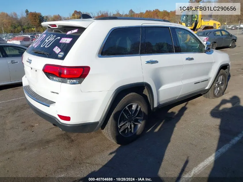 2020 Jeep Grand Cherokee Limited 4X4 VIN: 1C4RJFBG1LC290656 Lot: 40704688