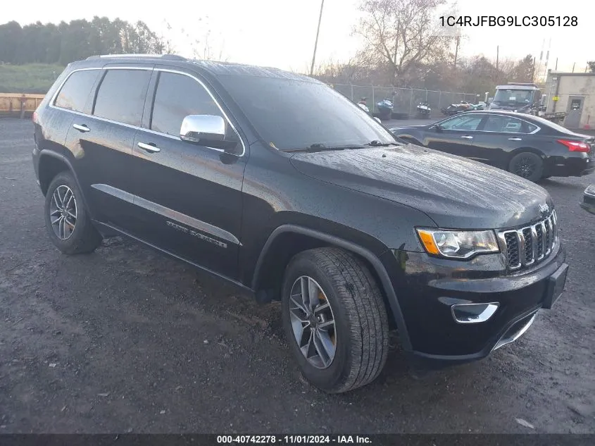 2020 Jeep Grand Cherokee Limited 4X4 VIN: 1C4RJFBG9LC305128 Lot: 40742278