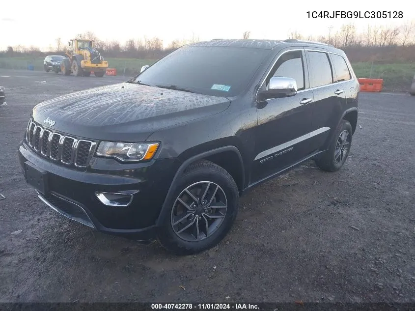 2020 Jeep Grand Cherokee Limited 4X4 VIN: 1C4RJFBG9LC305128 Lot: 40742278