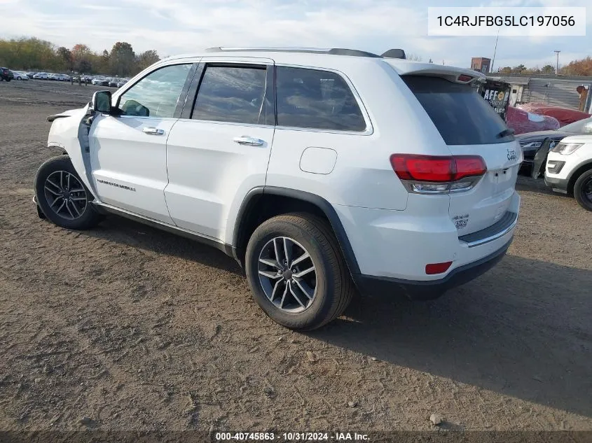 2020 Jeep Grand Cherokee Limited 4X4 VIN: 1C4RJFBG5LC197056 Lot: 40745863