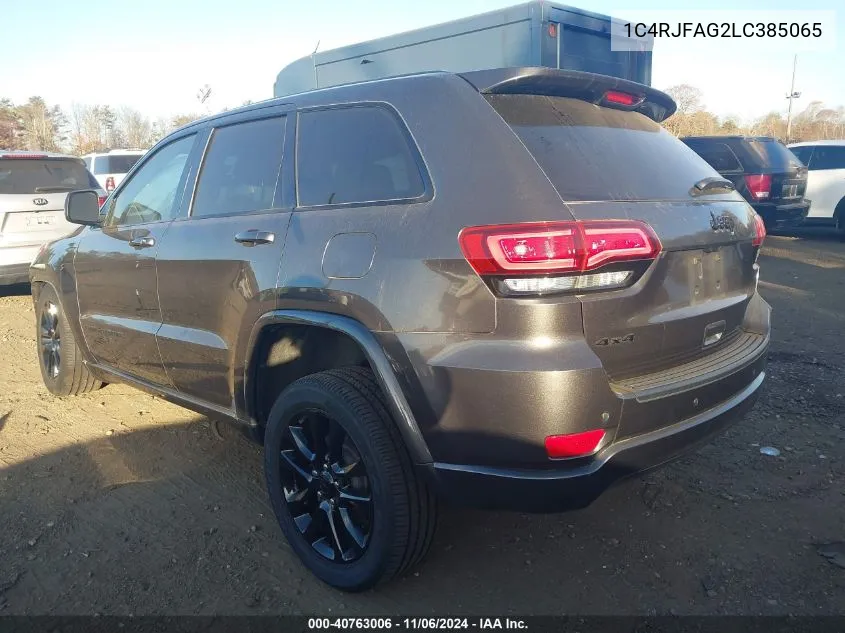 2020 Jeep Grand Cherokee Altitude 4X4 VIN: 1C4RJFAG2LC385065 Lot: 40763006