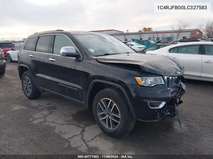 2020 Jeep Grand Cherokee Limited 4X4 VIN: 1C4RJFBG0LC327583 Lot: 40771903