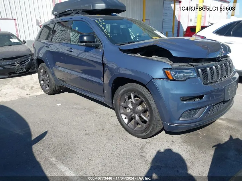 2020 Jeep Grand Cherokee Limited X 4X4 VIN: 1C4RJFBG5LC159603 Lot: 40773446