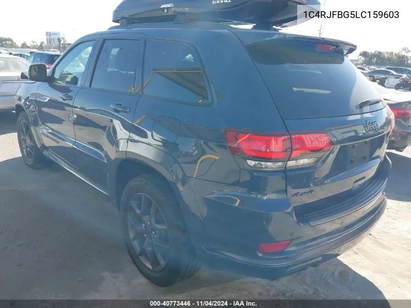 2020 Jeep Grand Cherokee Limited X 4X4 VIN: 1C4RJFBG5LC159603 Lot: 40773446