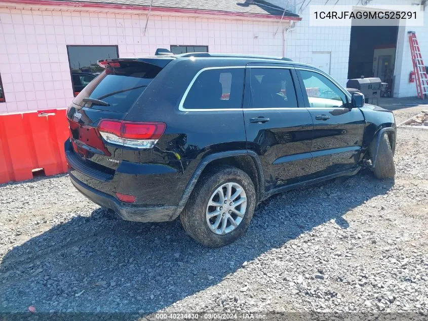 2021 Jeep Grand Cherokee Laredo E 4X4 VIN: 1C4RJFAG9MC525291 Lot: 40234430